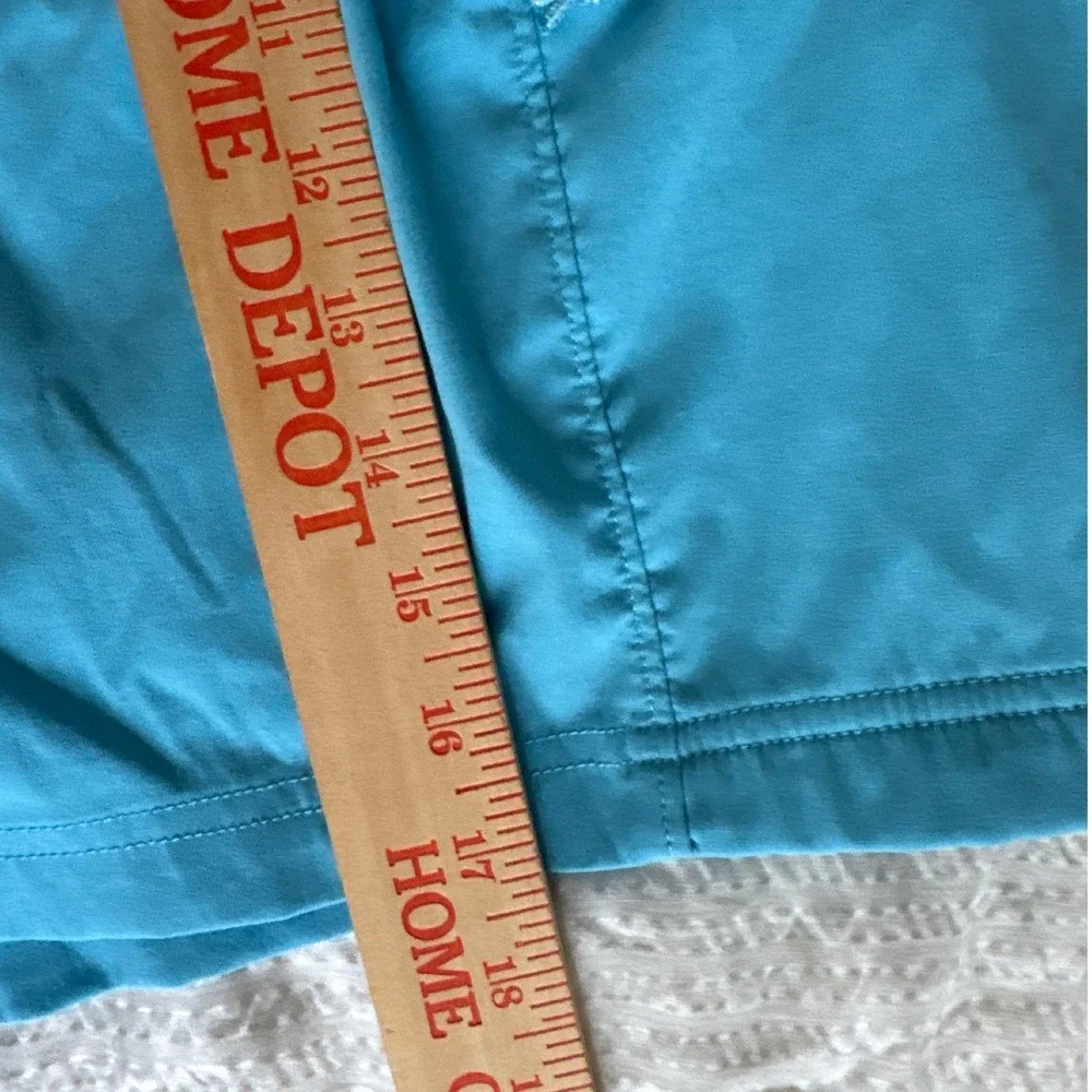 The North Face Cargo Shorts Mens Large Blue Belted Hiking Trail Outdoor